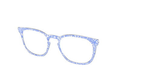 The Reef Blue Shell Lace