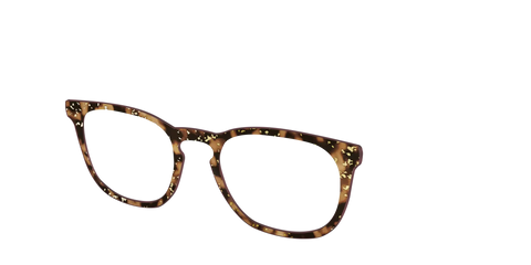 The Sandalwood Tortoise with Gold Foil