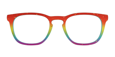 The Spectrum Gradient with Gold Flakes