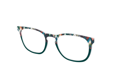 The Teal Ikat Split