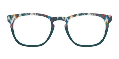 The Teal Ikat Split