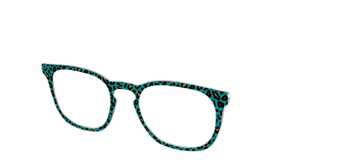 The Teal Leopard