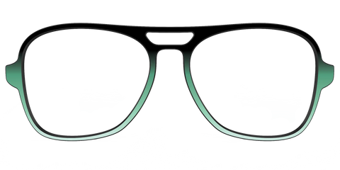 The Black to Spearmint Gradient