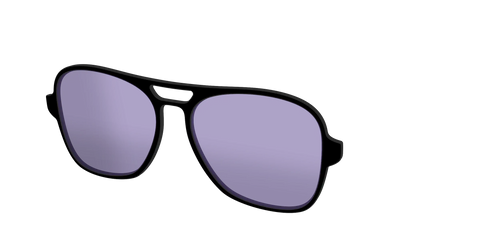 The Black With Celestial Purple Lens