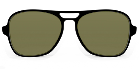 The Black with Green Racquet Sport Lens