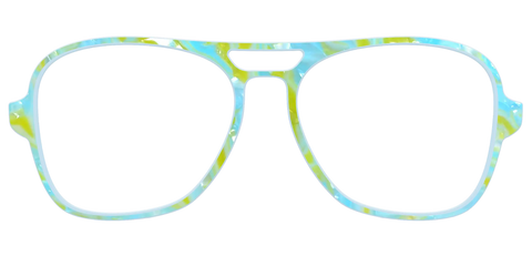 The Blue Lemonade Pearl Marble