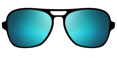 The Polarized Blue Reflective Sun Top