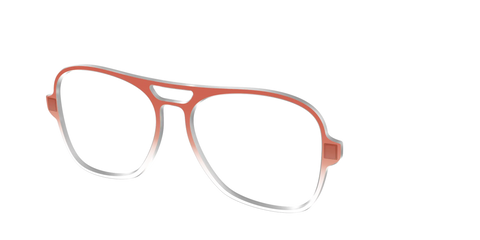 The Burnt Orange Gradient Crystal
