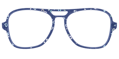 The Denim Heart Glitter Crystal