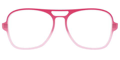 The Flamingo to Blush Gradient Crystal