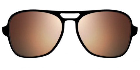 The Polarized Gold Reflective Sun Top