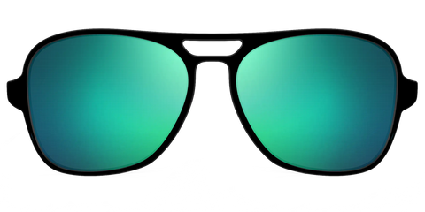 The Polarized Green Reflective Sun Top