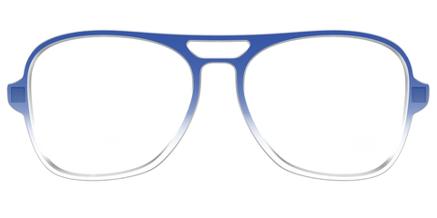 The Indigo Gradient Crystal