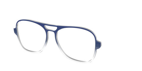 The Navy Gradient Crystal
