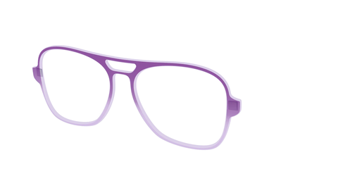 The Plum to Lilac Gradient Crystal