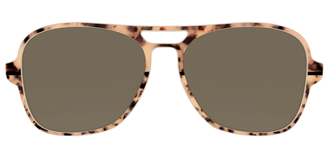 The Polarized Bisque Tortoise Split Sun Top