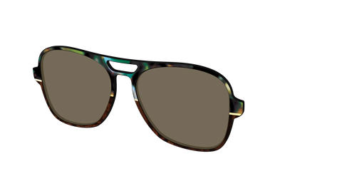 The Polarized Mirage Split with Gold Foil Sun Top