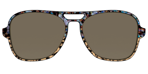 The Polarized Oasis Tortoise Split Sun Top