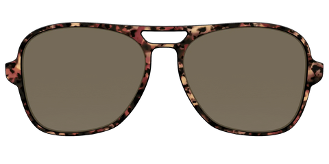 The Polarized Sienna Tortoise Sun Top