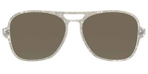 The Polarized White Quartz Pearl Sun Top
