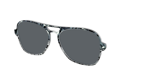 The Polarized Zebra Pearl Split Sun Top