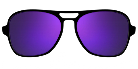 The Polarized Purple Reflective Sun Top