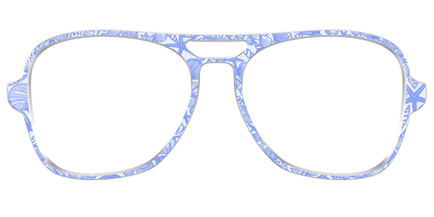 The Reef Blue Shell Lace