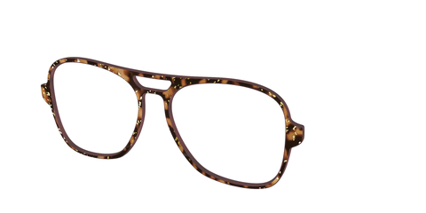 The Sandalwood Tortoise with Gold Foil