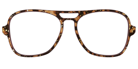 The Sandalwood Tortoise with Gold Foil