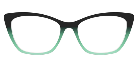 The Black to Spearmint Gradient