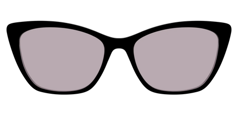 The Black with Gray Gaming Lens