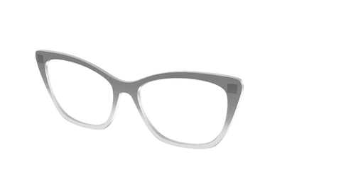 The Charcoal to Light Gray Gradient Crystal