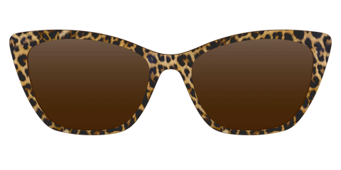 The Polarized Cheetah Spots Sun Top
