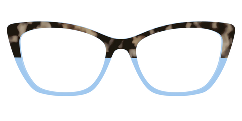 The Denim Tortoise Crystal Split