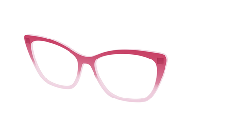 The Flamingo to Blush Gradient Crystal