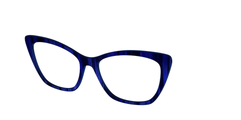 The Indigo Moire Stripes