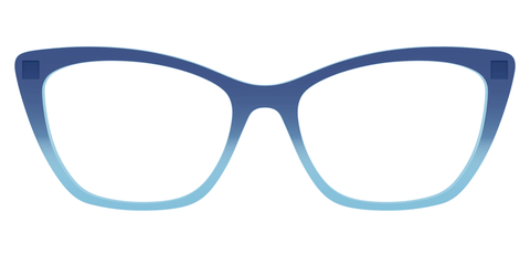 The Indigo to Sky Blue Gradient Crystal