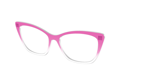 The Magenta Gradient Crystal