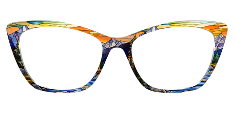 The Mountainscape Stained Glass