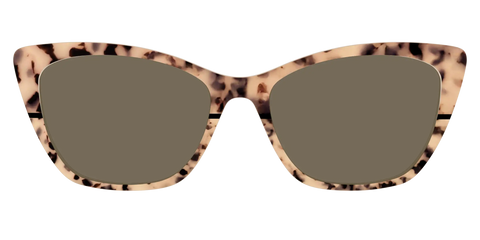 The Polarized Bisque Tortoise Split Sun Top