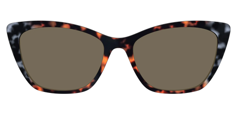 The Polarized Gray & Amber Tortoise Sun Top