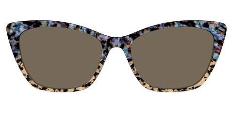 The Polarized Oasis Tortoise Split Sun Top