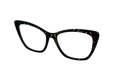 The Rainbow Foil Splatter