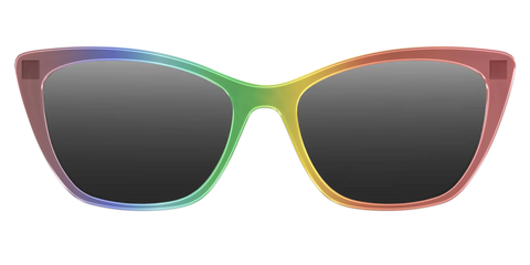 The Polarized Rainbow Gradient Sun Top