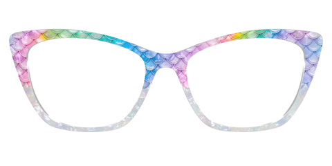 The Rainbow Pearl Scales Crystal