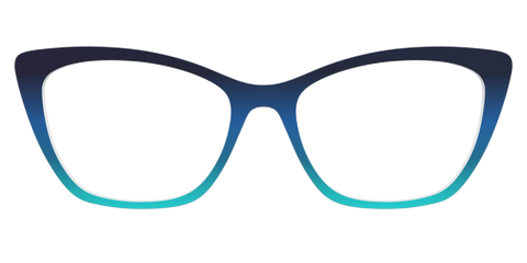 The Royal Blue to Seafoam Gradient