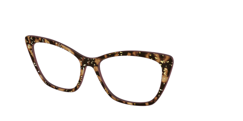 The Sandalwood Tortoise with Gold Foil