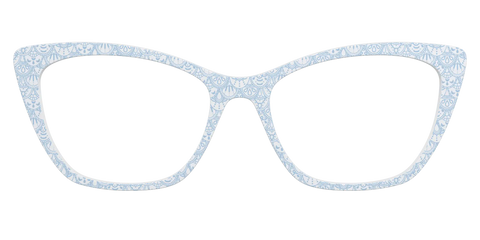 The Something Blue Scallop Lace