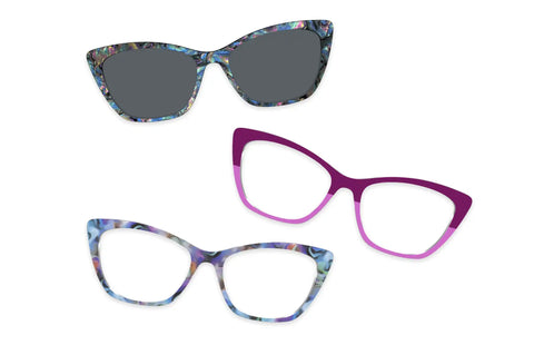 The Violet Wildflower Pairing Set