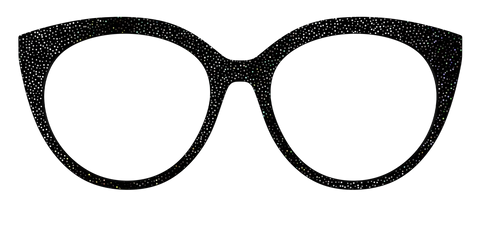 The Black Holographic Mini Dot
